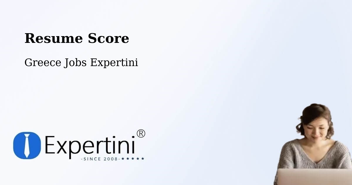 Resume Score & Job Description Match Tool – Arfará - Greece Jobs Expertini